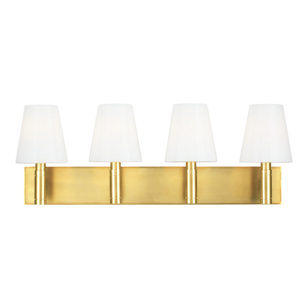 Visual Comfort Studio Beckham Classic TV1044BBS Bath Vanity Light 29 in. wide - Burnished Brass