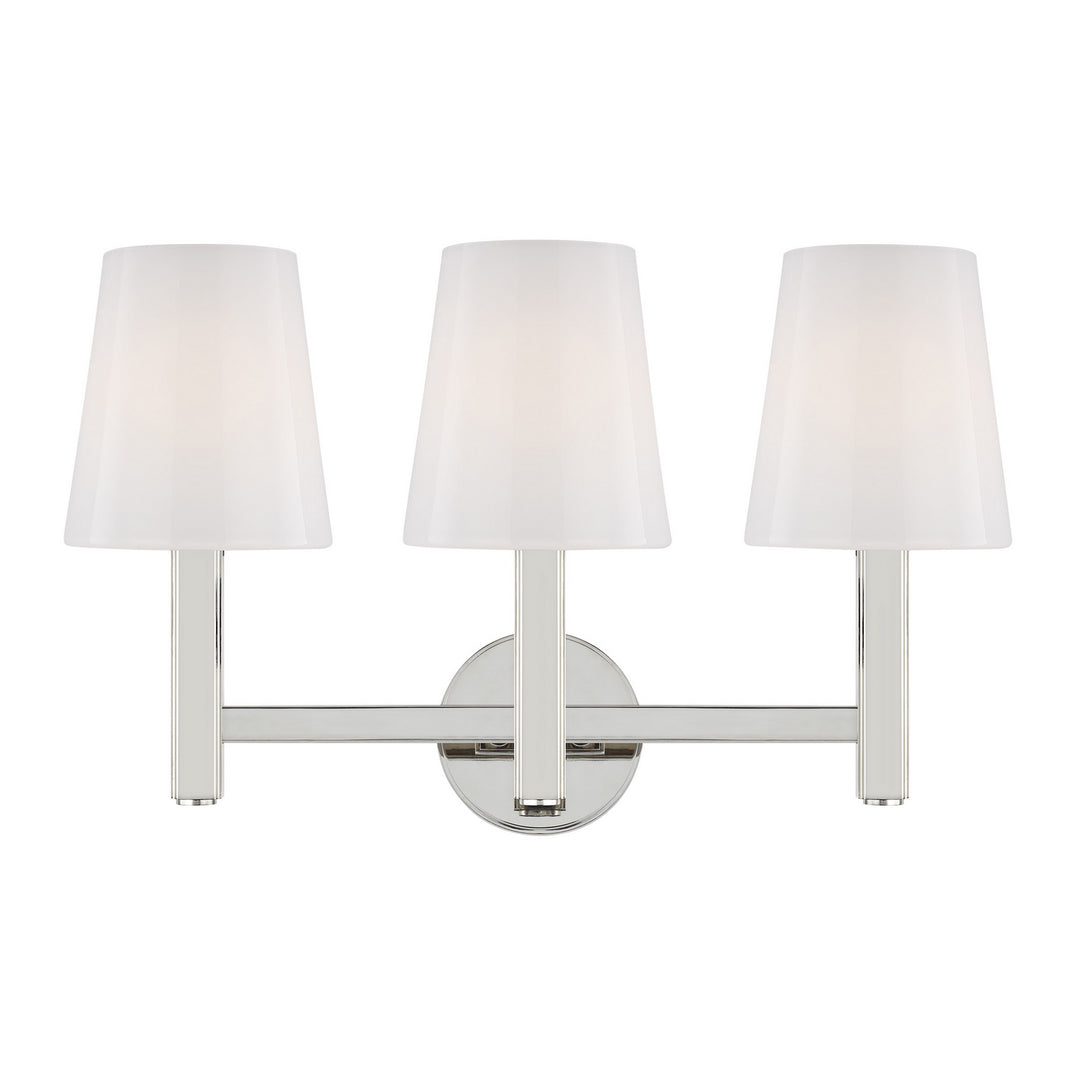 Visual Comfort Studio Logan TV1133PN Bath Vanity Light 20 in. wide - Polished Nickel