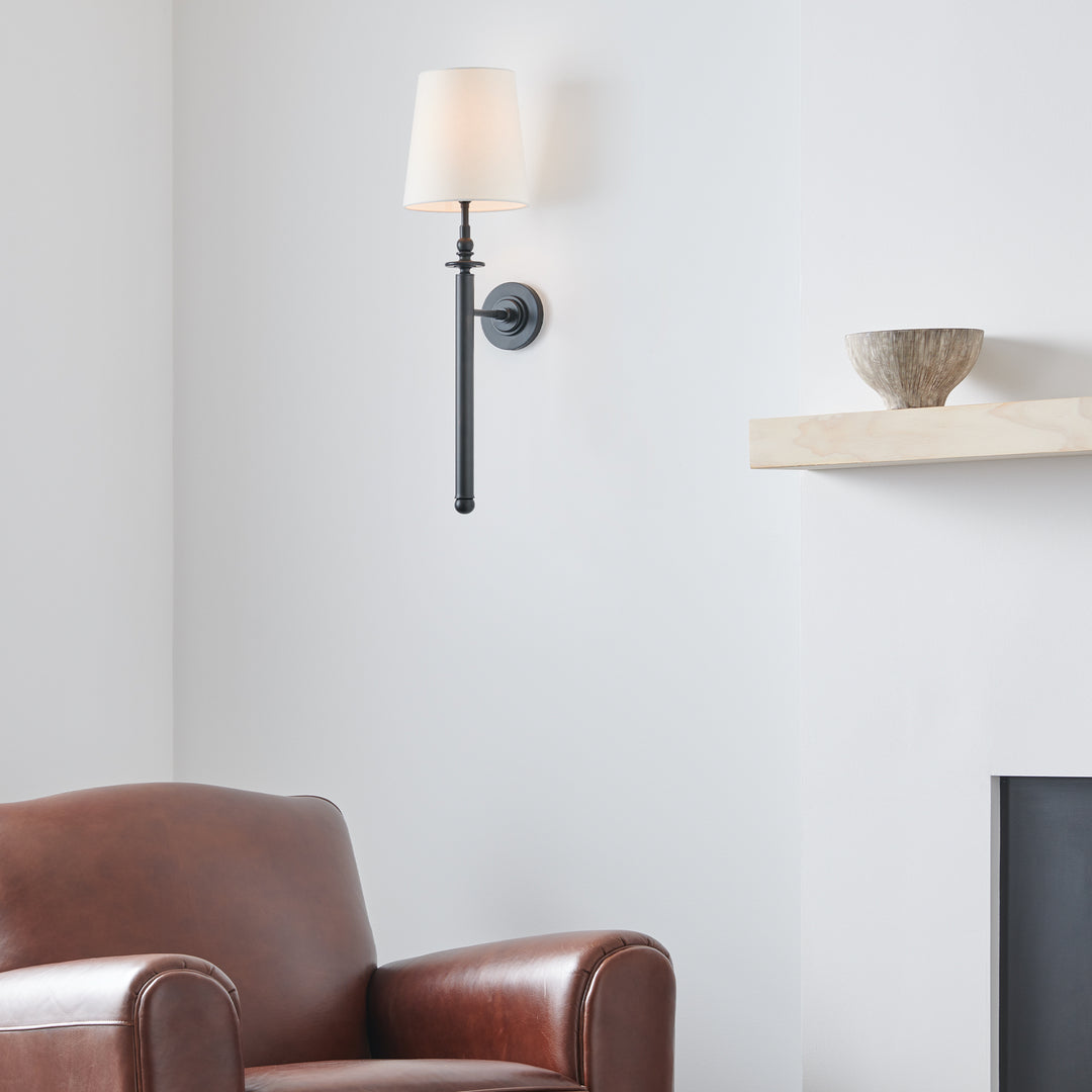 Visual Comfort Studio Capri TW1021AI Wall Light - Aged Iron