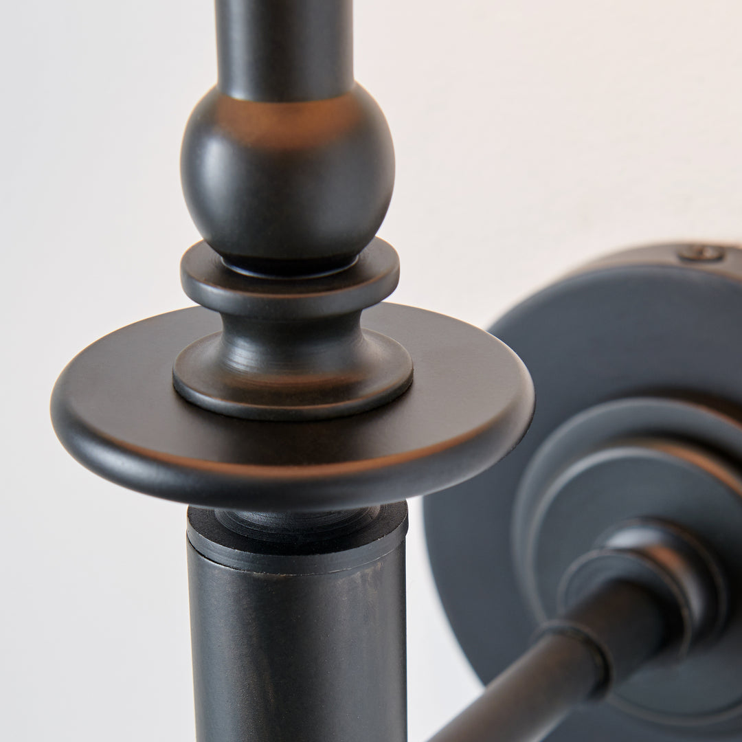 Visual Comfort Studio Capri TW1021AI Wall Light - Aged Iron