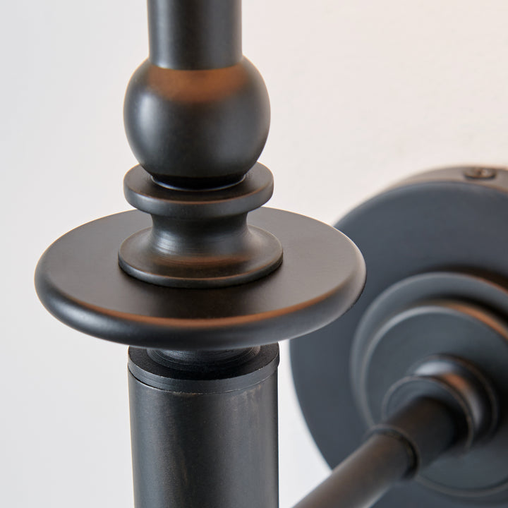 Visual Comfort Studio Capri TW1021AI Wall Light - Aged Iron