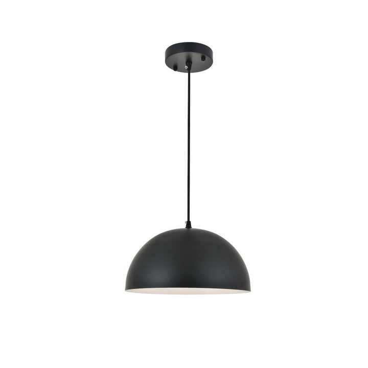 Elegant Forte LD4022D12BK Pendant Light - Black