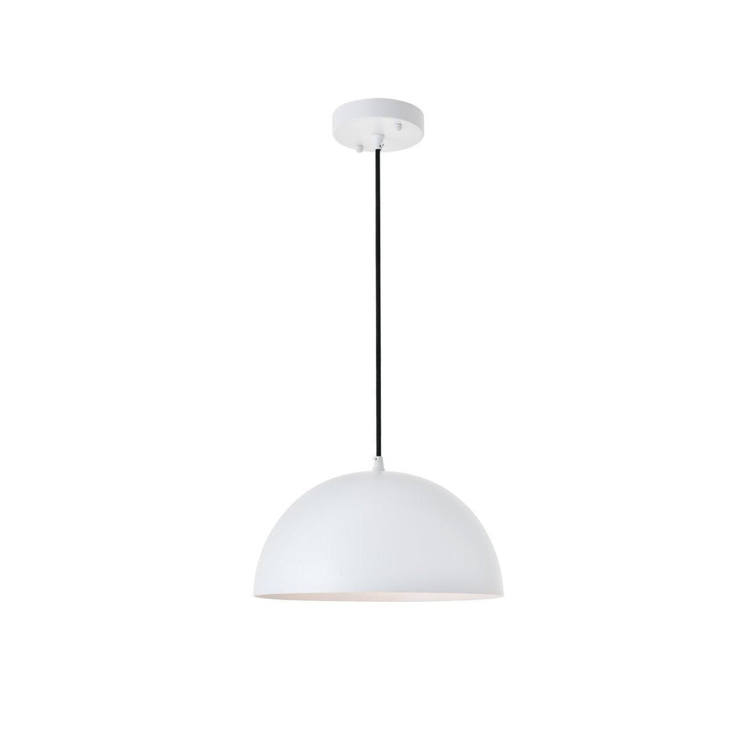 Elegant Forte LD4022D12WH Pendant Light - White