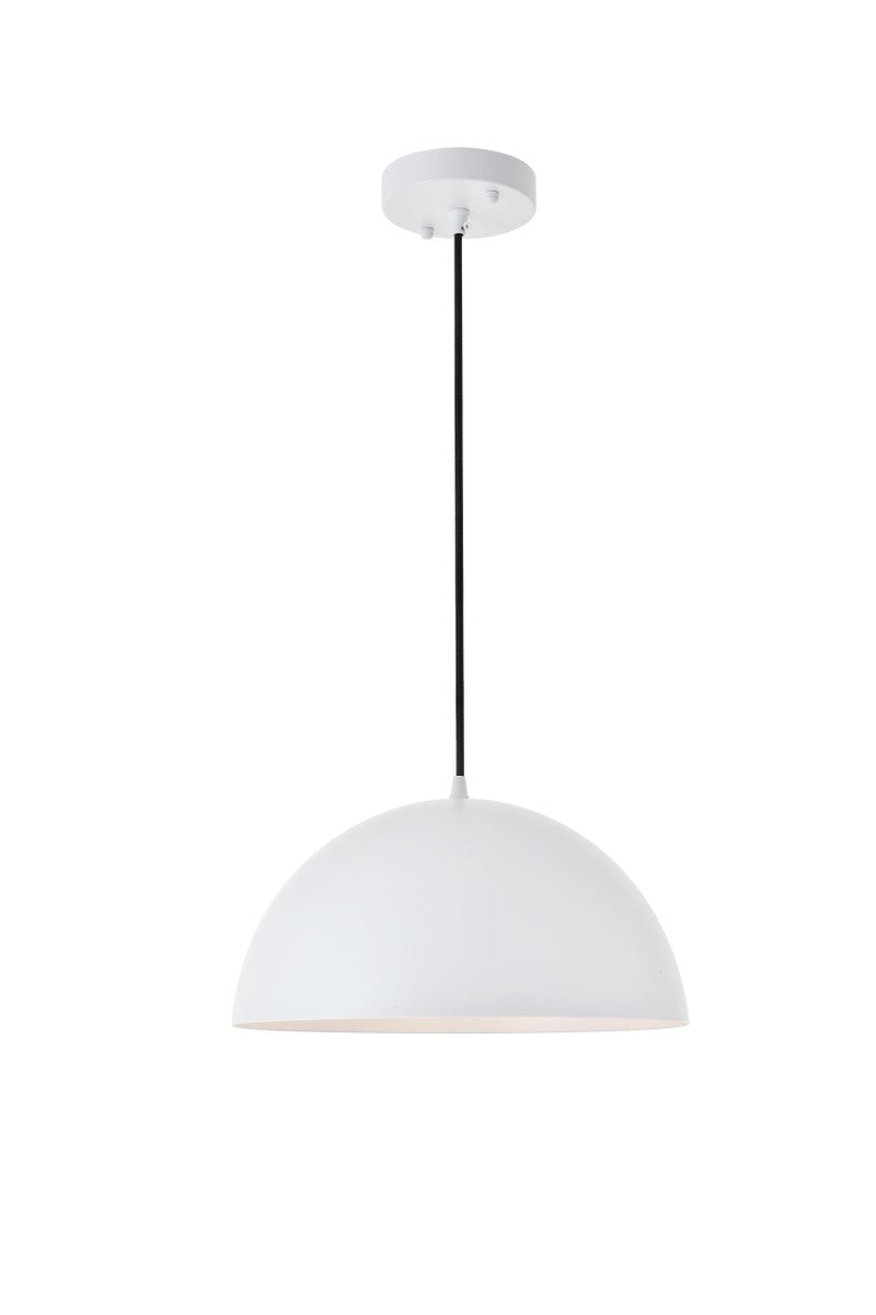 Elegant Forte LD4023D14WH Pendant Light - White