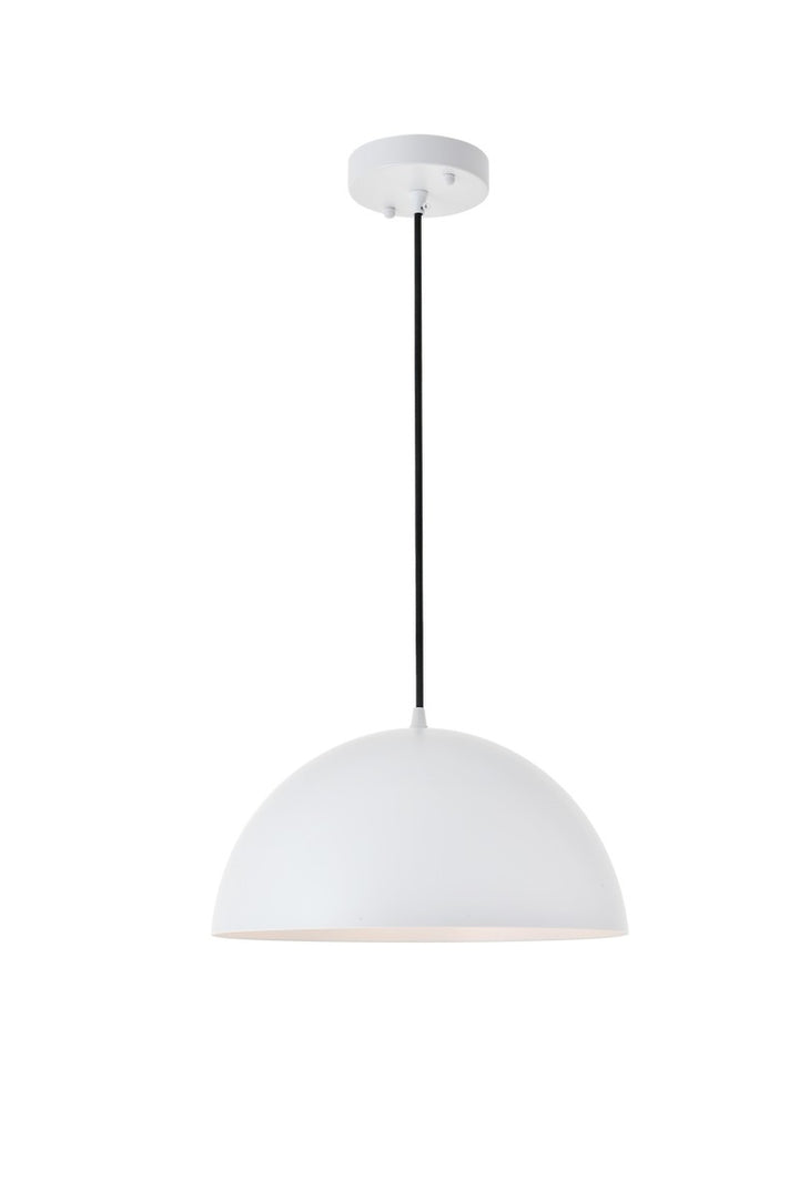 Elegant Forte LD4023D14WH Pendant Light - White