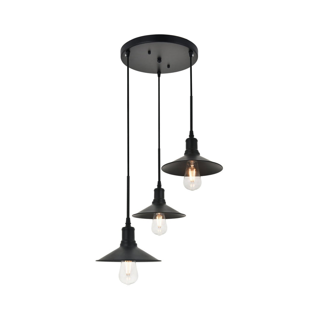 Elegant Etude LD4033D20BK Pendant Light - Black