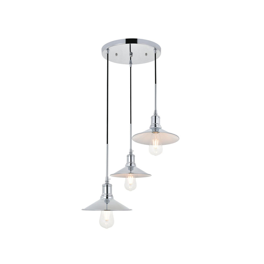 Elegant Etude LD4033D20C Pendant Light - Chrome