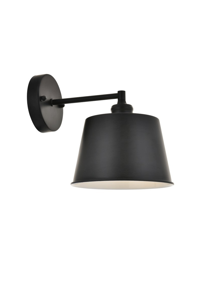 Elegant Nota LD4058W8BK Wall Sconce Light - Black