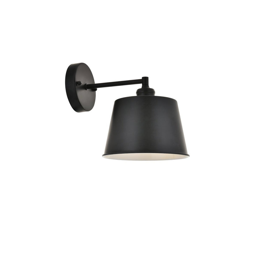 Elegant Nota LD4058W8BK Wall Sconce Light - Black