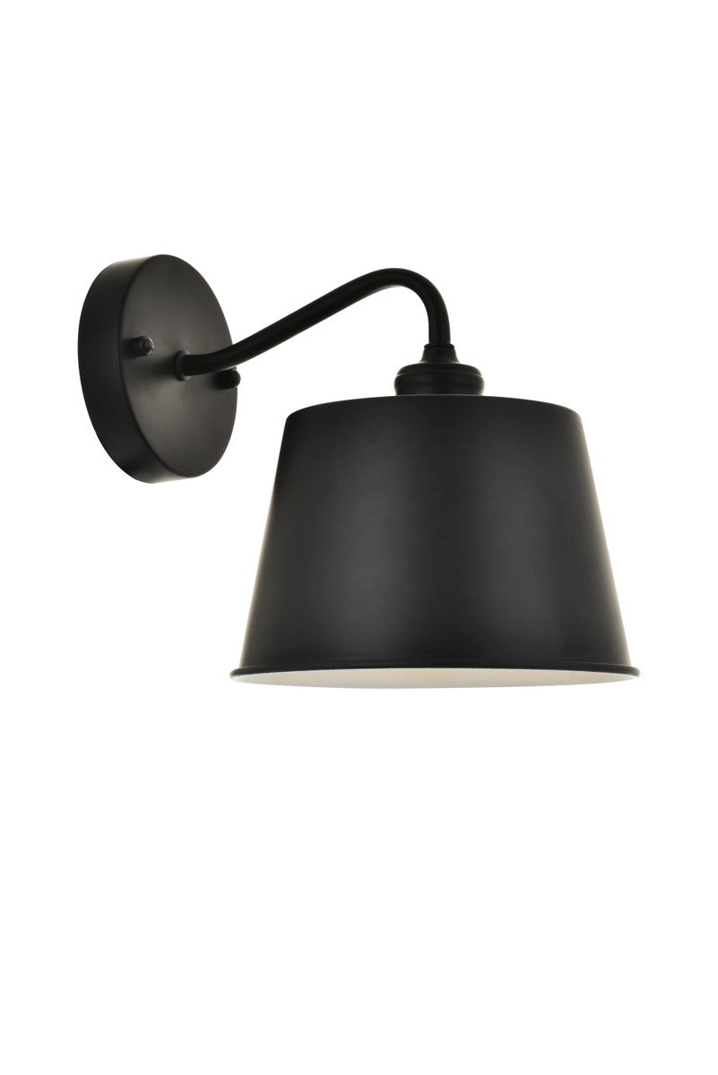 Elegant Nota LD4059W8BK Wall Sconce Light - Black