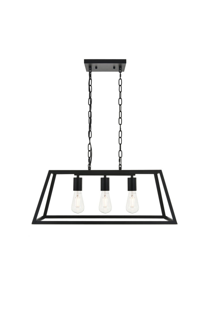 Elegant Resolute LD4061D25BK Pendant Light - Black