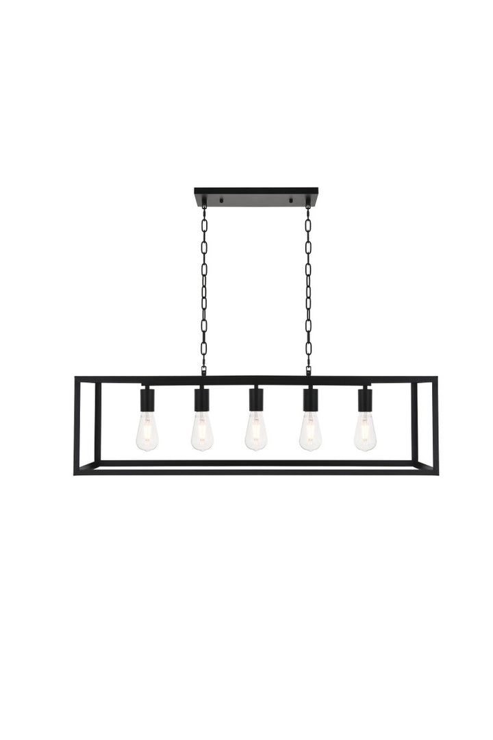 Elegant Resolute LD4063D38BK Pendant Light - Black