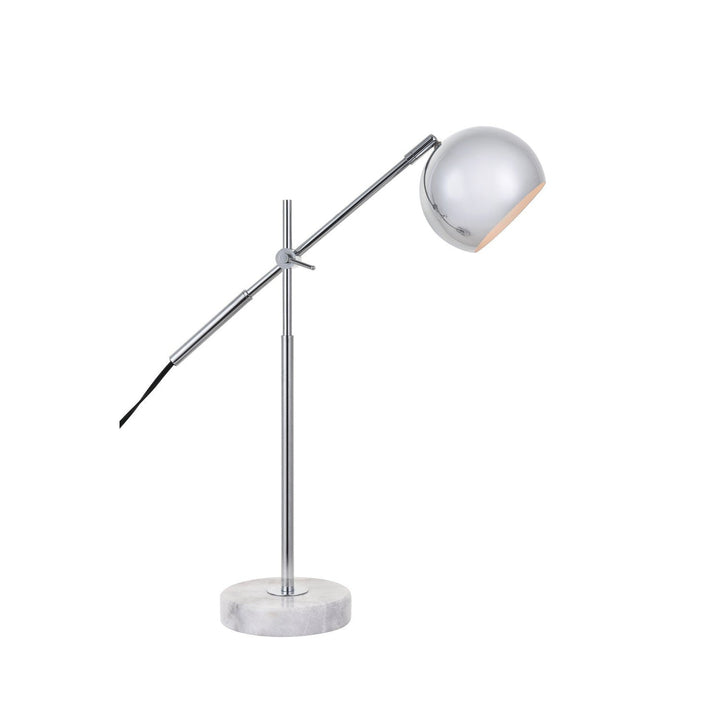 Elegant Lighting LD4069T20C  Aperture Lamp Chrome And White
