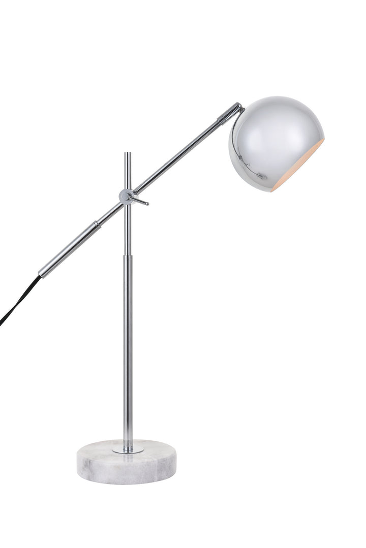 Elegant Lighting LD4069T20C  Aperture Lamp Chrome And White
