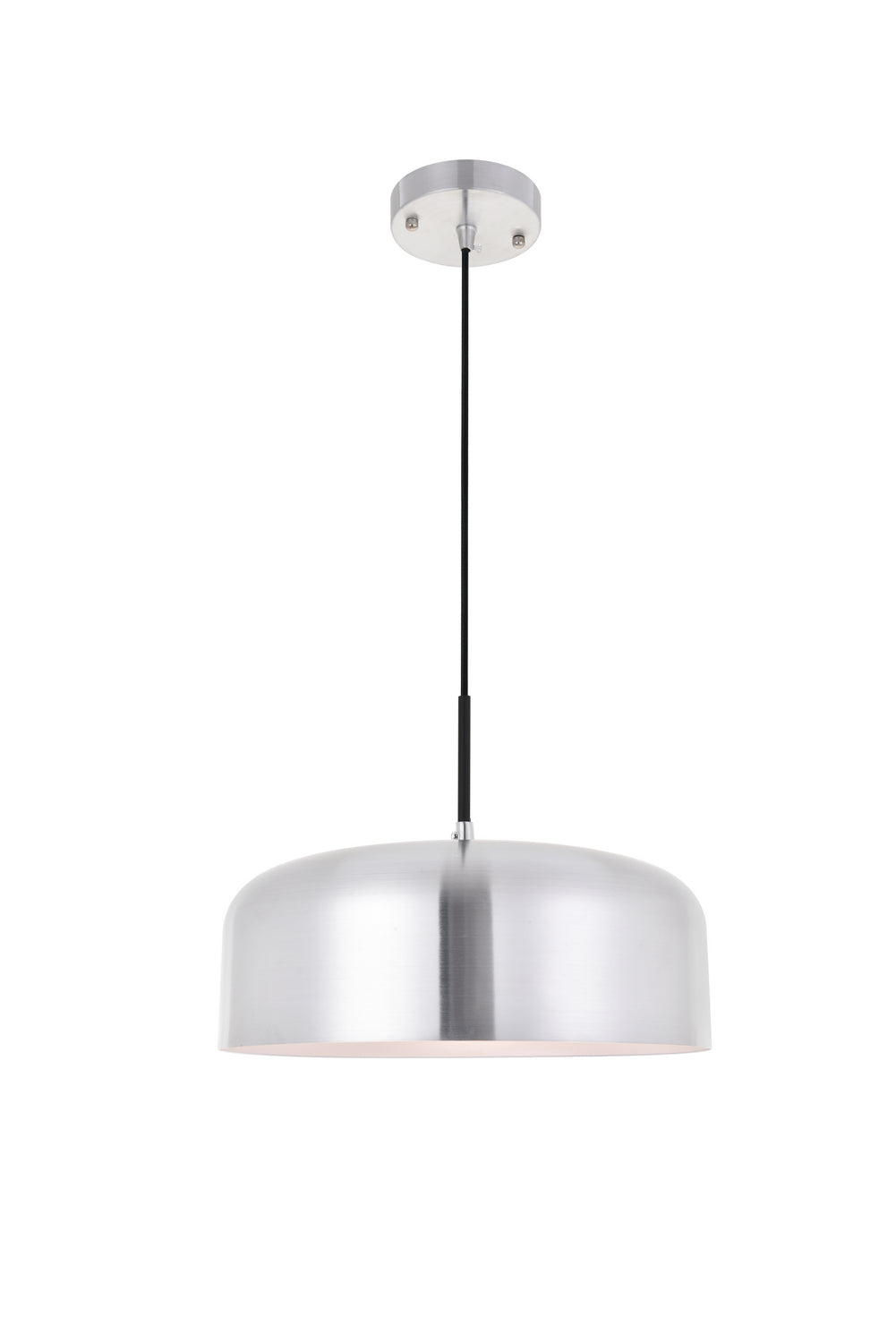 Elegant Etude LD4072D14BN Pendant Light - Brushed Nickel And Black