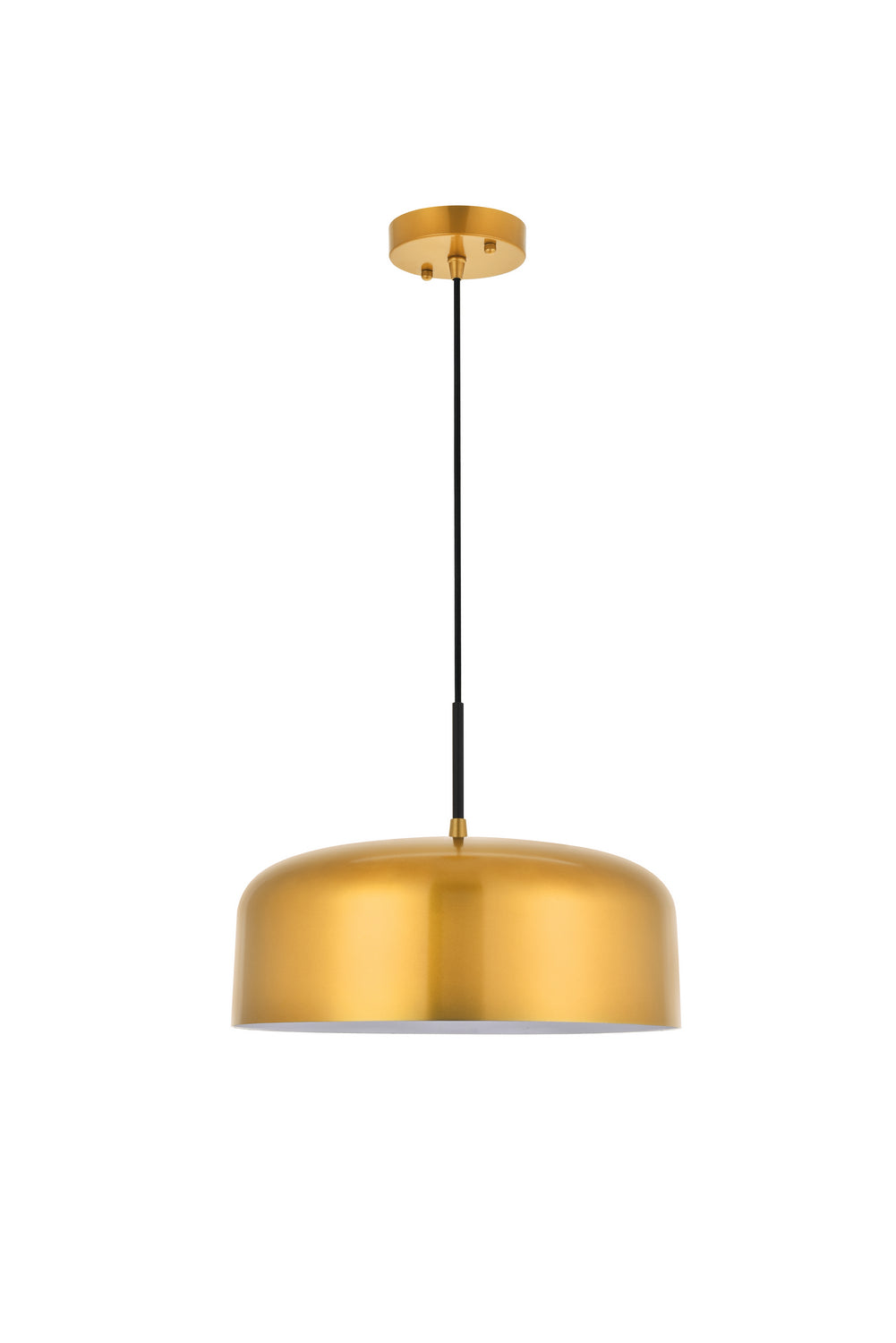 Elegant Etude LD4072D14SG Pendant Light - Satin Gold And Black