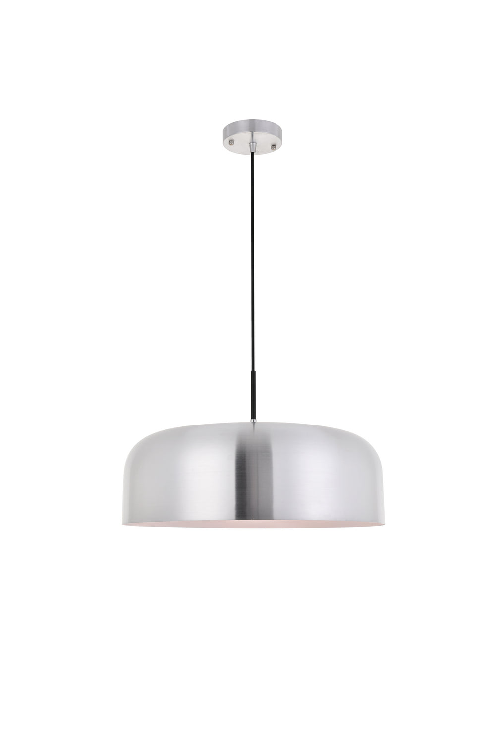 Elegant Etude LD4073D19BN Pendant Light - Brushed Nickel And Black