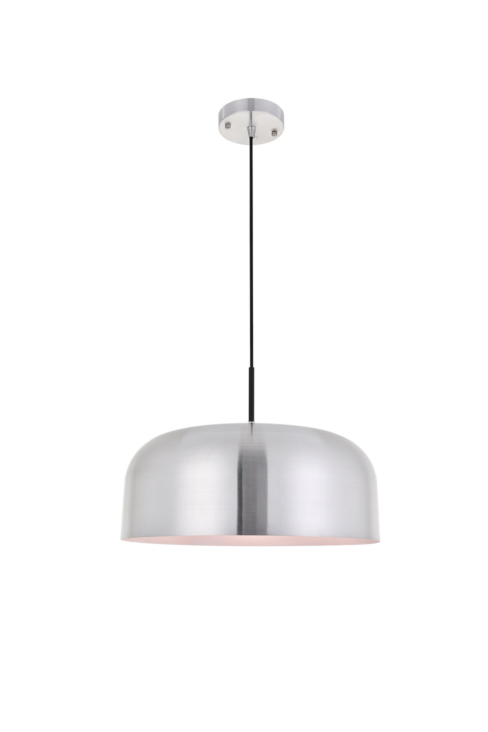 Elegant Etude LD4074D16BN Pendant Light - Brushed Nickel And Black