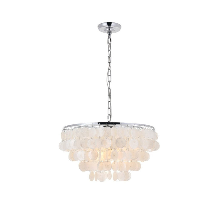 Elegant Selene LD5050D20C Pendant Light - Chrome And White