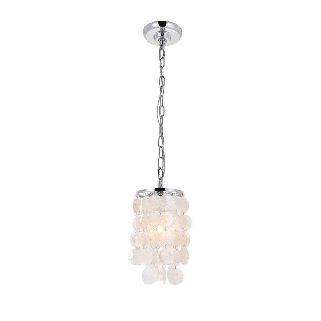 Elegant Selene LD5050D6C Pendant Light - Chrome And White