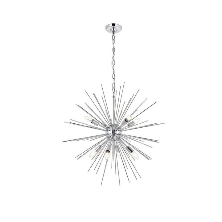 Elegant Timber LD5051D30C Pendant Light - Chrome