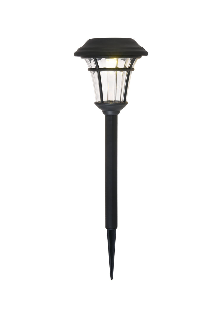 Elegant Lighting LDOD3009-6PK Jardin Led Pathway Light Landscape Light Black