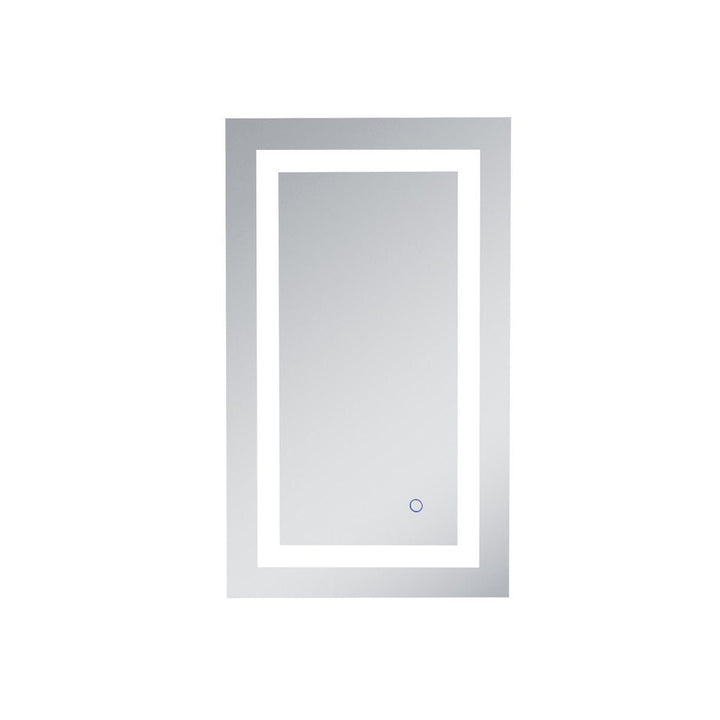 Elegant Lighting MRE11830  Helios Mirror Silver