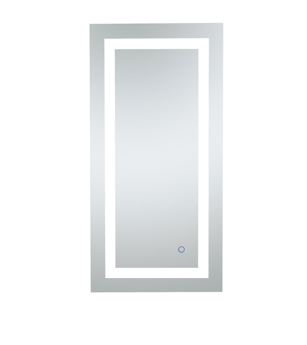 Elegant Lighting MRE11836  Helios Mirror Silver