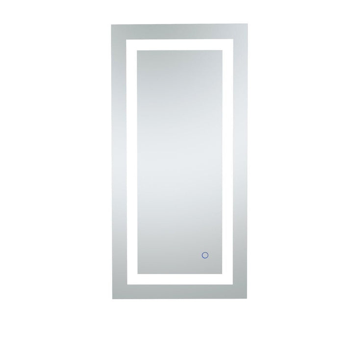 Elegant Lighting MRE11836  Helios Mirror Silver