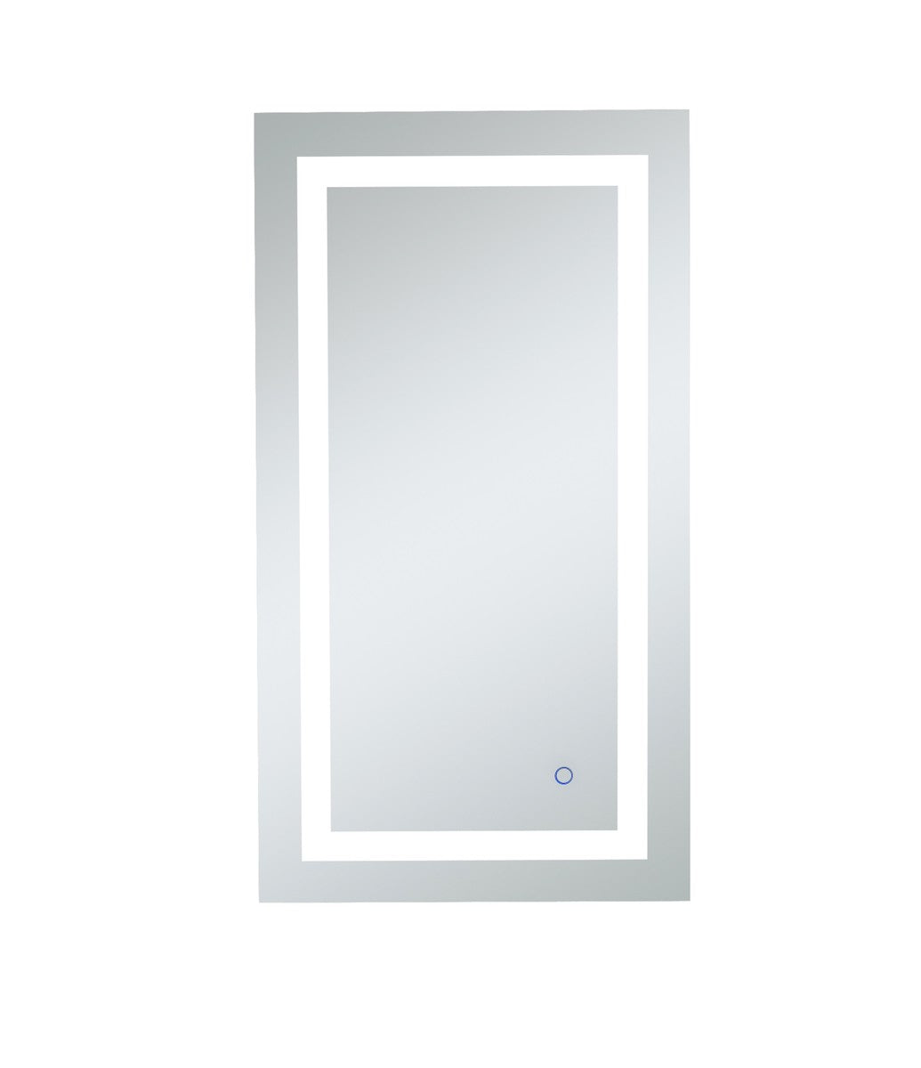 Elegant Lighting MRE12036  Helios Mirror Silver