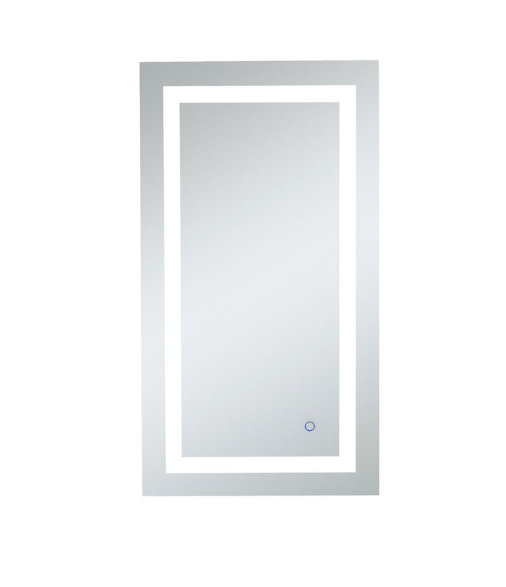 Elegant Lighting MRE12036  Helios Mirror Silver