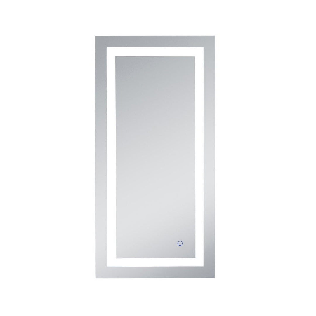 Elegant Lighting MRE12040  Helios Mirror Silver