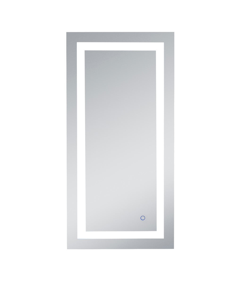 Elegant Lighting MRE12040  Helios Mirror Silver