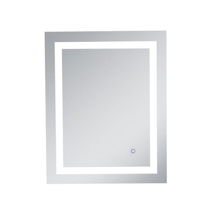 Elegant Lighting MRE12430  Helios Mirror Silver