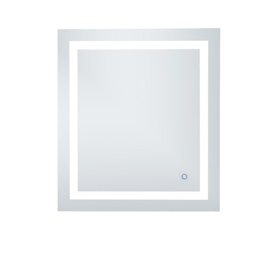 Elegant Lighting MRE12730  Helios Mirror Silver