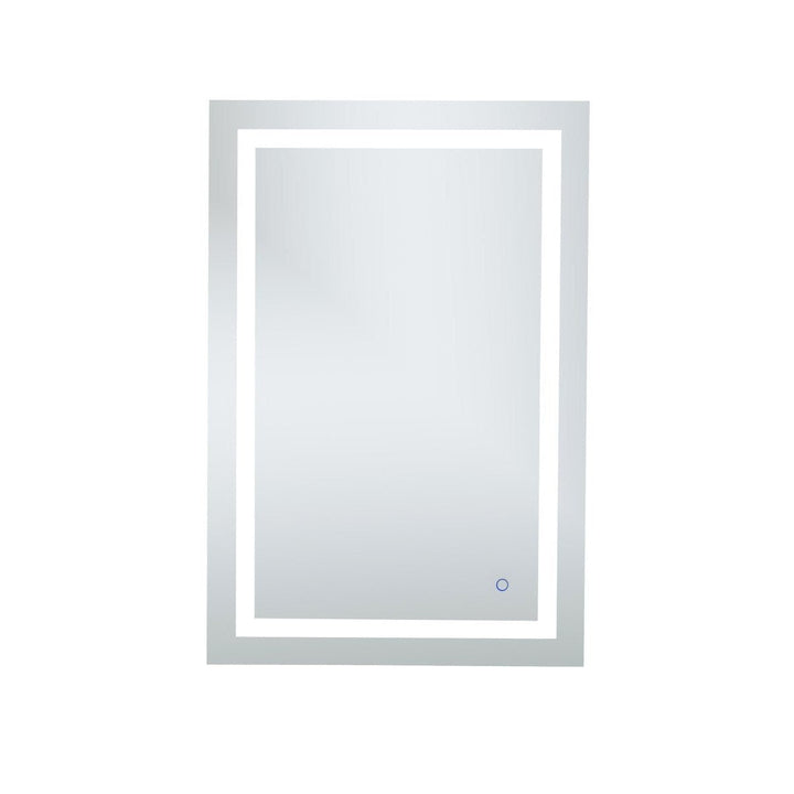 Elegant Lighting MRE12740  Helios Mirror Silver