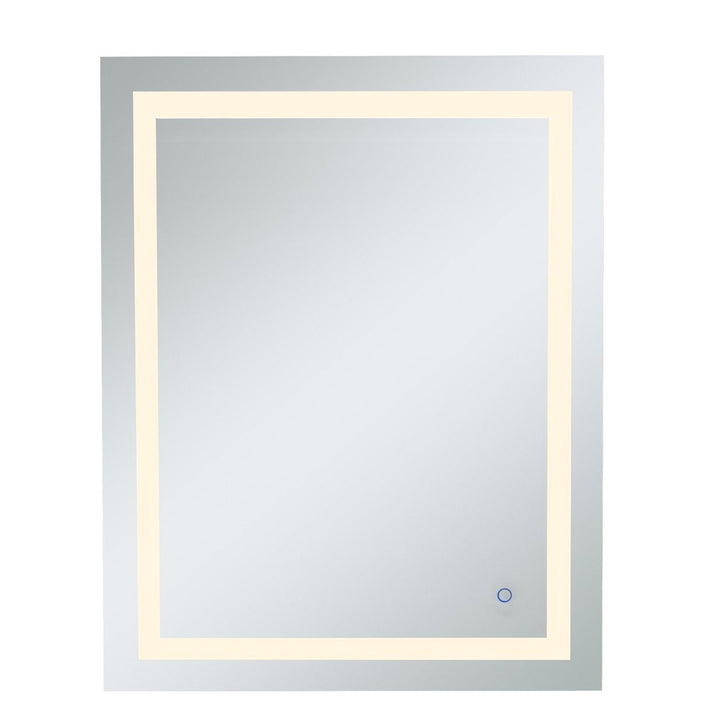 Elegant Lighting MRE13040  Helios Mirror Silver