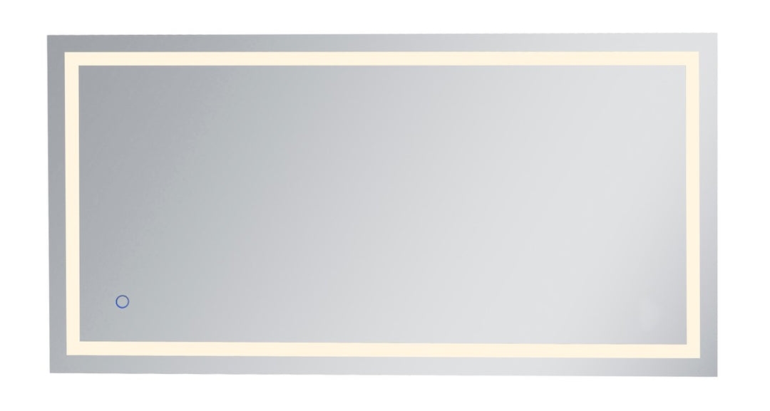 Elegant Lighting MRE13672  Helios Mirror Silver