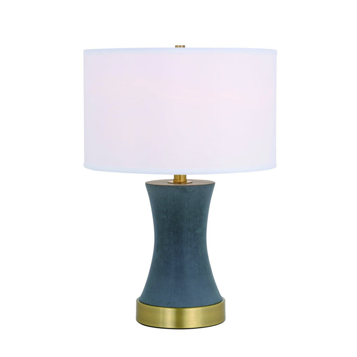 Elegant Lighting TL3036BR Knox Lamp Brushed Brass And Grey