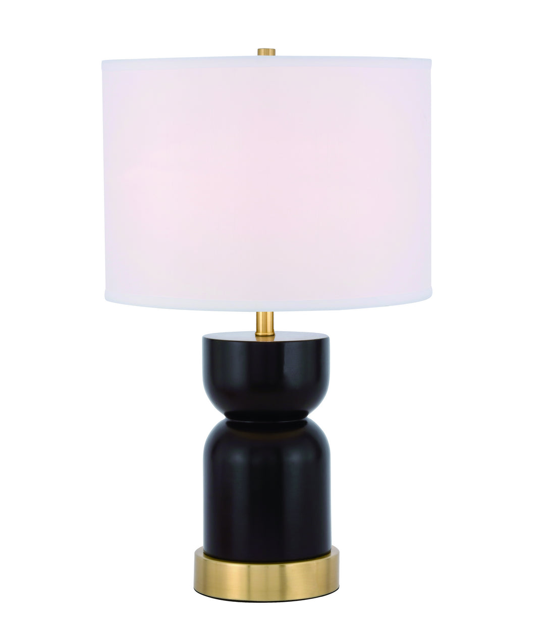 Elegant Lighting TL3040BR Jericho One Light Table Lamp Lamp Brass