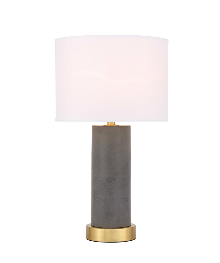 Elegant Lighting TL3045BR Chronicle One Light Table Lamp Lamp Brass