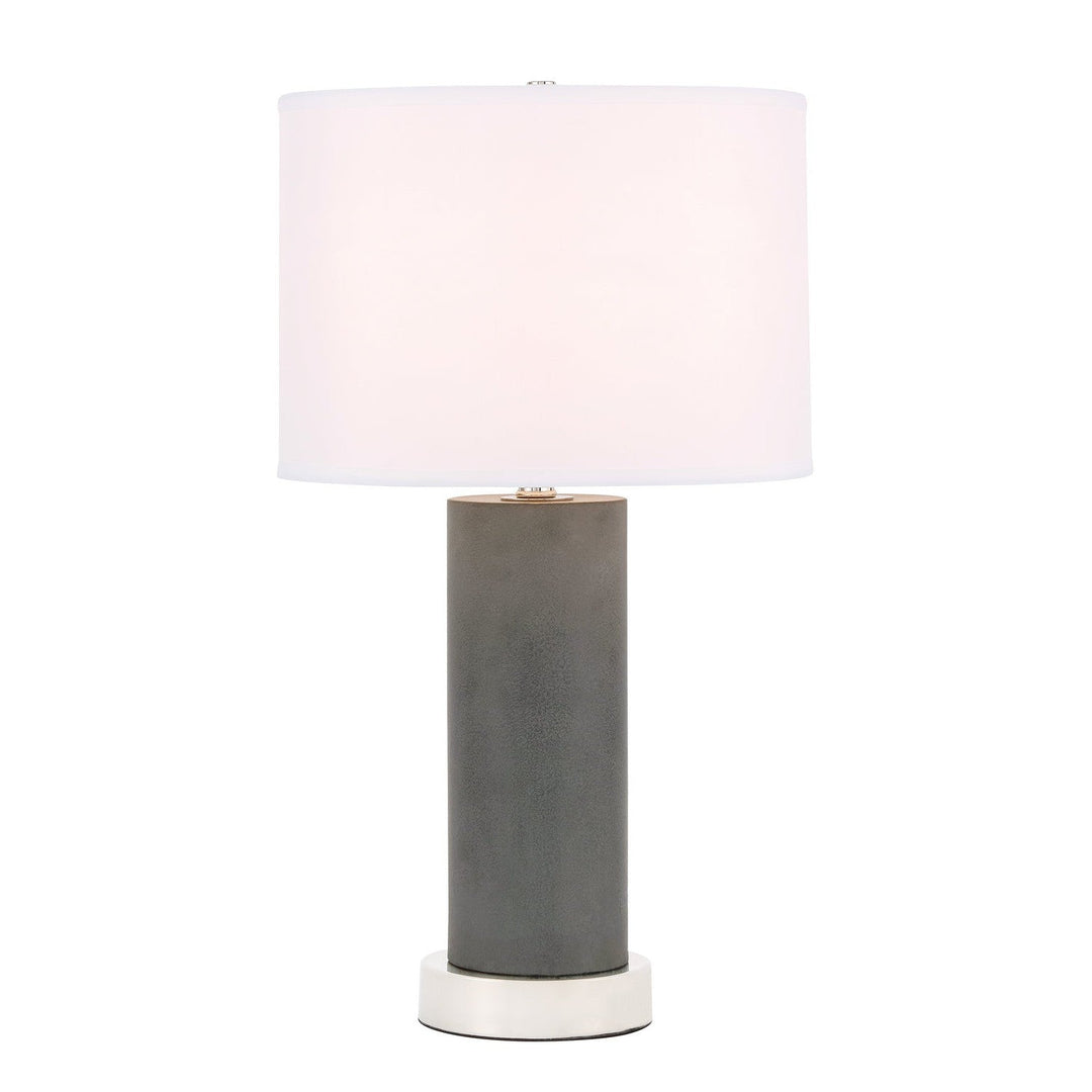 Elegant Lighting TL3045PN Chronicle One Light Table Lamp Lamp Polished Nickel