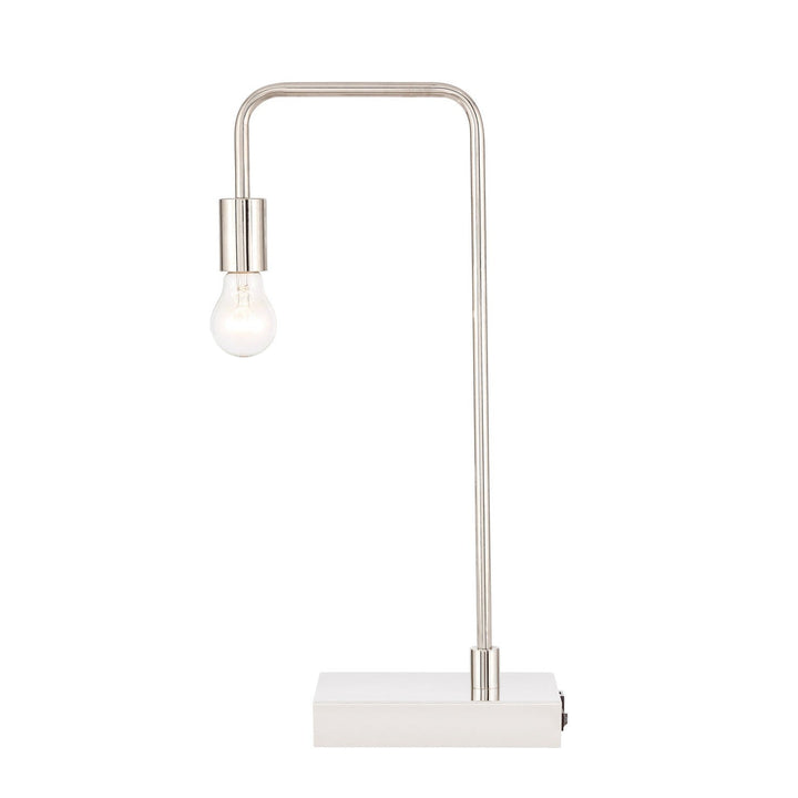 Elegant Lighting TL3048PN  Marceline Lamp Polished Nickel