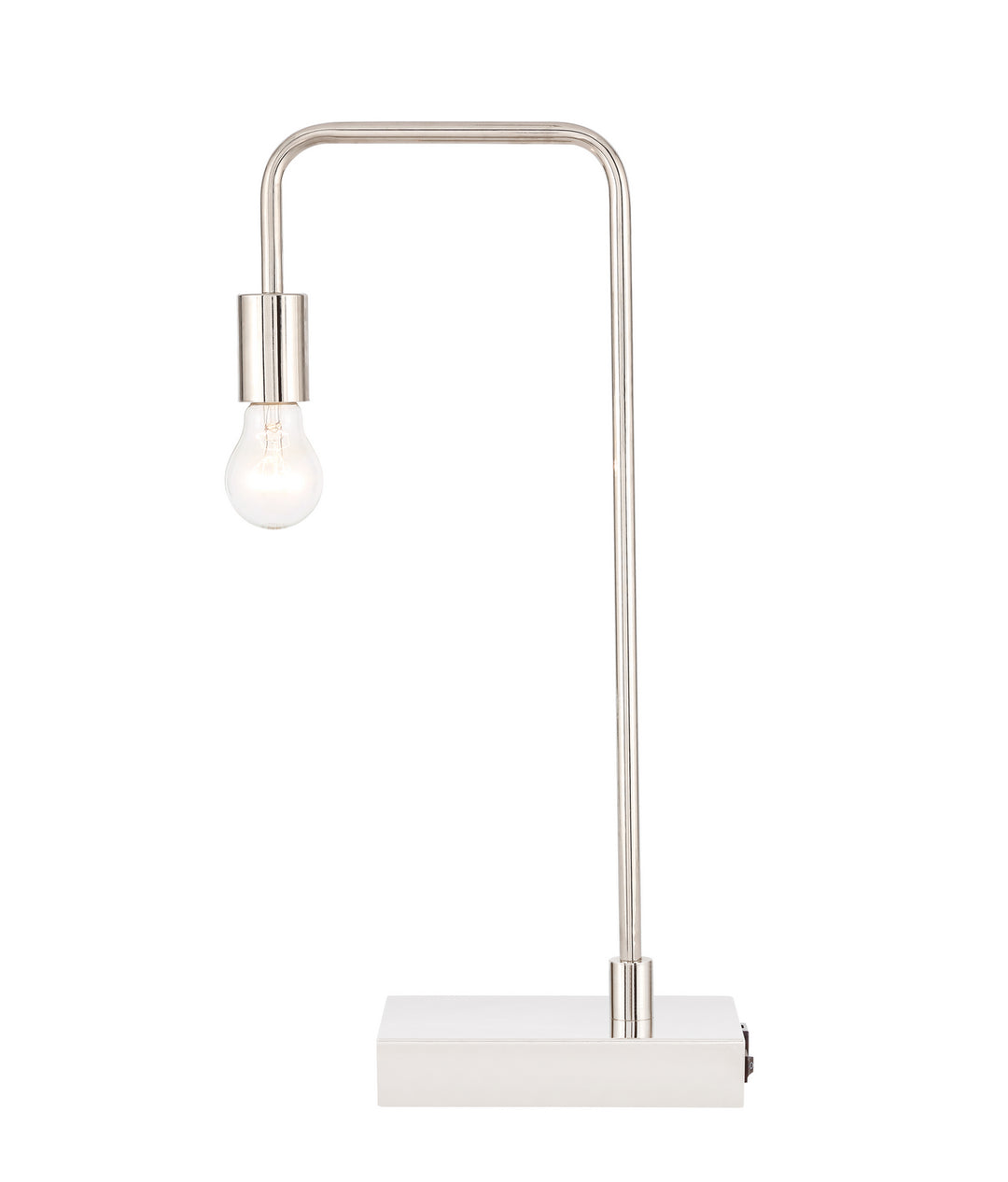 Elegant Lighting TL3048PN  Marceline Lamp Polished Nickel