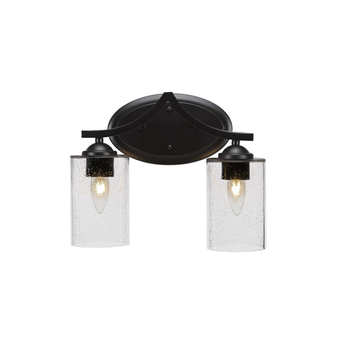 Toltec Zilo 552-mb-300 Bath Vanity Light 17 in. wide - Matte Black