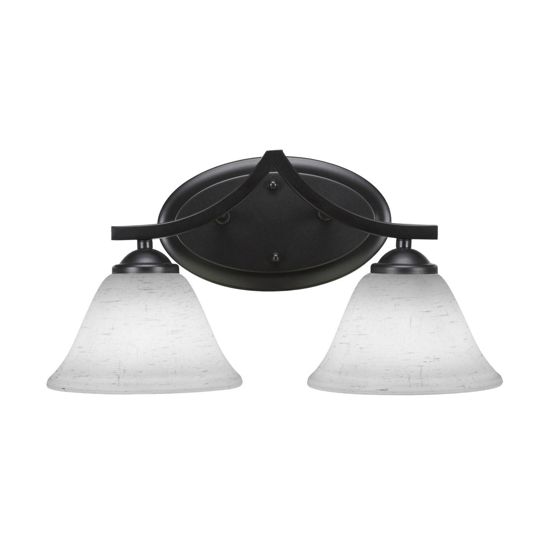 Toltec Zilo 552-mb-311 Bath Vanity Light 16 in. wide - Matte Black