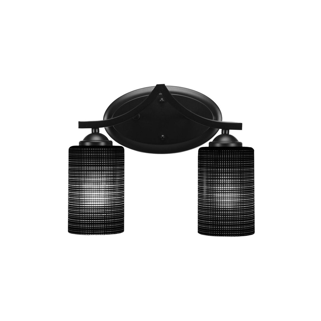 Toltec Zilo 552-mb-4069 Bath Vanity Light 14 in. wide - Matte Black