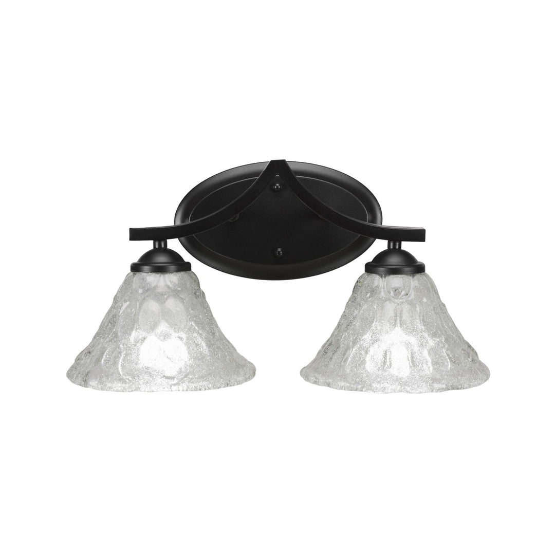 Toltec Zilo 552-mb-451 Bath Vanity Light 14 in. wide - Matte Black