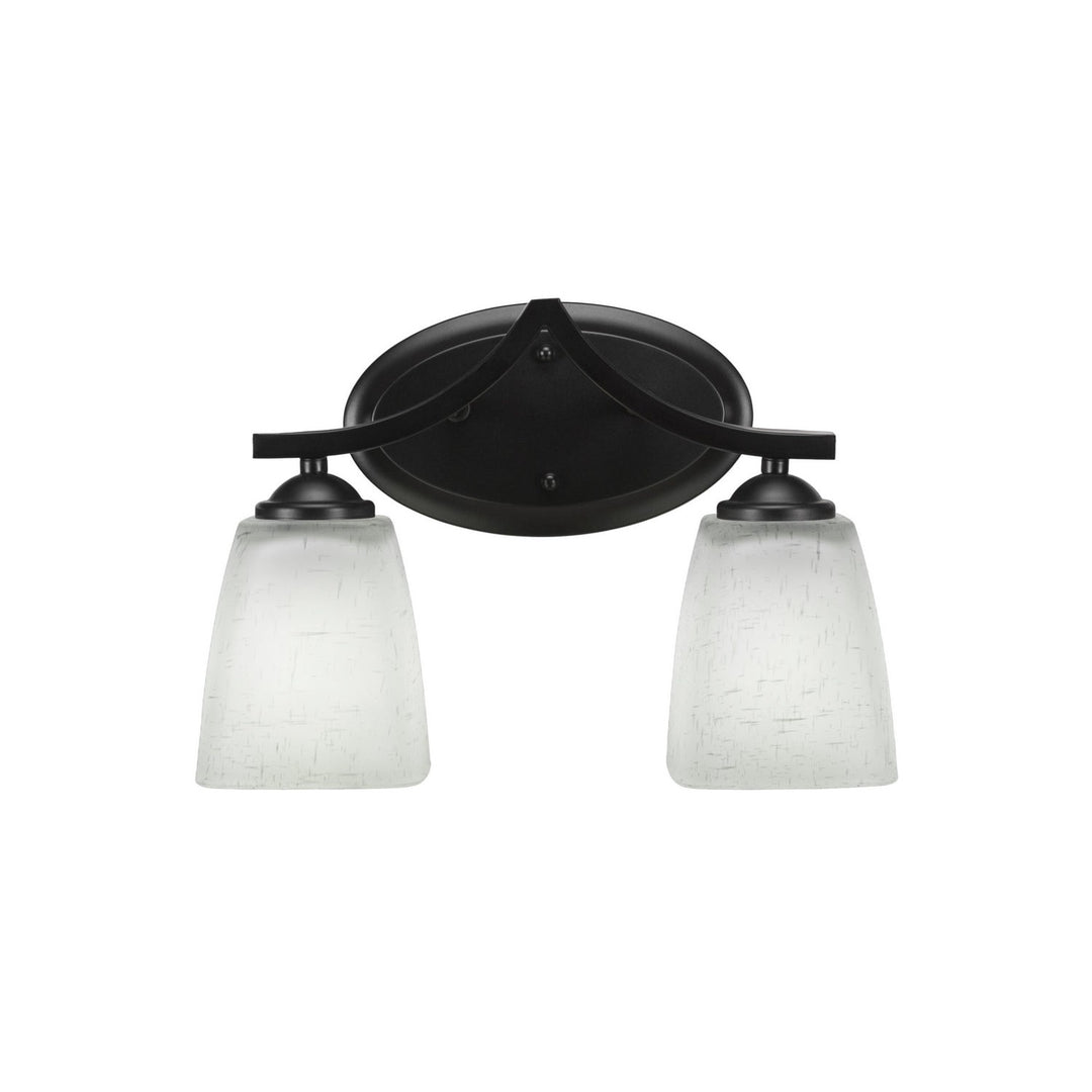 Toltec Zilo 552-mb-461 Bath Vanity Light 14 in. wide - Matte Black