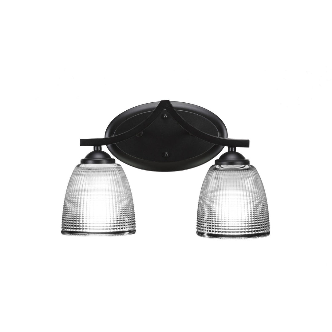 Toltec Zilo 552-mb-500 Bath Vanity Light 16 in. wide - Matte Black